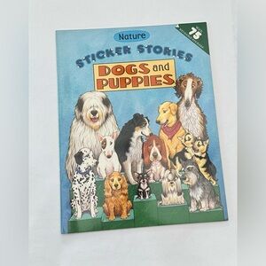 Dogs and Puppies Sticker Stories illustrated by Karen Lee Schmidt 1998 16 pages